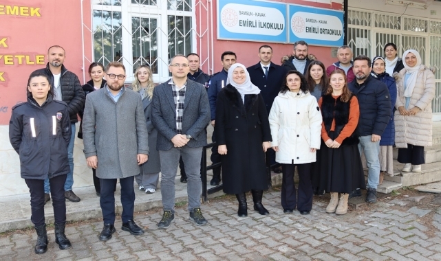 Samsun'da "Yarınlarımız İçin El Ele Projesi" hayata geçirildi