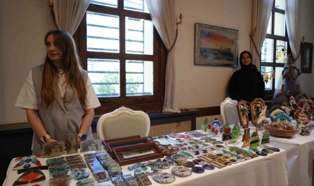 Samsun Olgunlaşma Enstitüsü'nün el emeği ürünleri görücüye çıktı