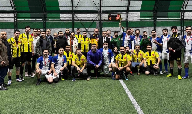 Samsun'da 112 Acil Sağlık Hizmetleri Futbol Turnuvası tamamlandı