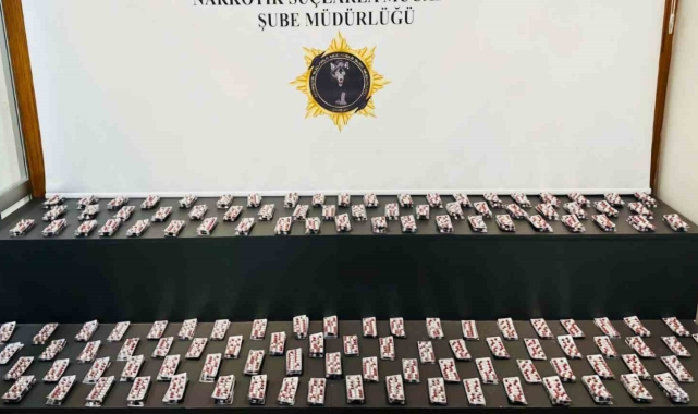 Samsun'da 5 bin 320 adet sentetik ecza ele geçirildi