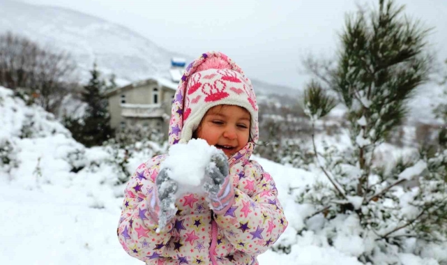 Samsun'da kar yağışı etkili oldu
