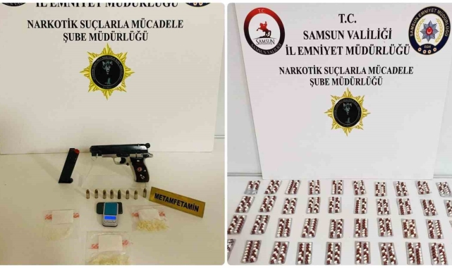 Samsun'da uyuşturucu operasyonu: 3 gözaltı