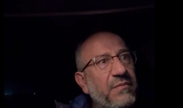 Şanlıurfa'da bir öğretmen elektrik kesintisine tepki gösterdi