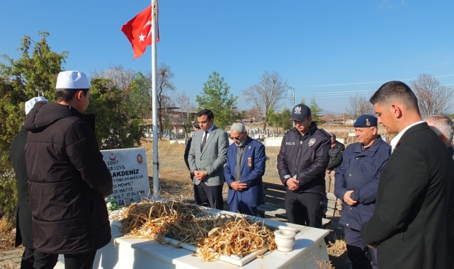 Şehit Serttaş, şahadetinin yıl dönümünde dualarla yad edildi