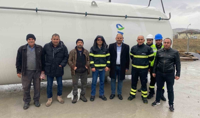 Selendi'de doğalgaz çalışmalarında sona yaklaşıldı