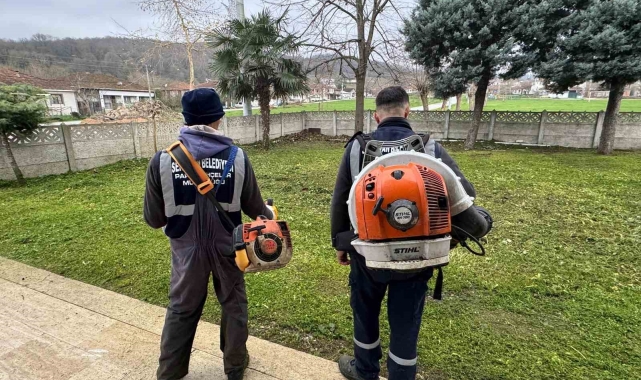 Serdivan&#039;da yeşil alanlara düzenli bakım