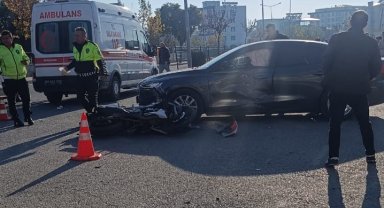 Siirt'te otomobil ile motosiklet çarpıştı: 1 ölü