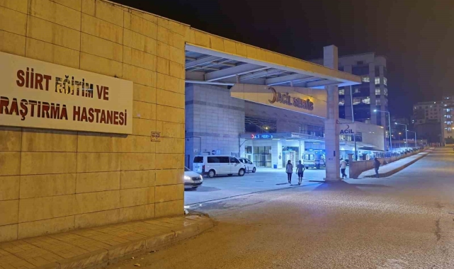 Siirt'te silahlı kavga: 1 ağır yaralı