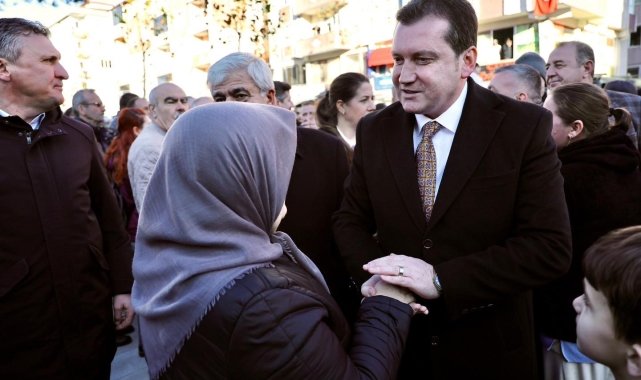 Silivri Belediye Başkanı Bora Balcıoğlu, Çerkezköy'de Kent Lokantası açılışına katıldı
