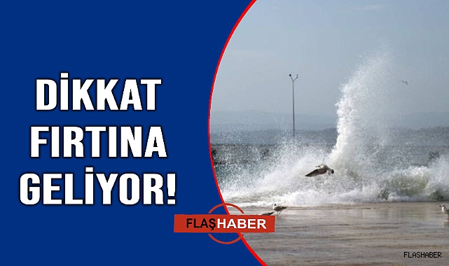 Sinop için fırtına uyarısı