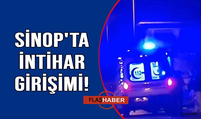 Sinop'ta intihar girişimi:Kale surlarından atlamak istedi