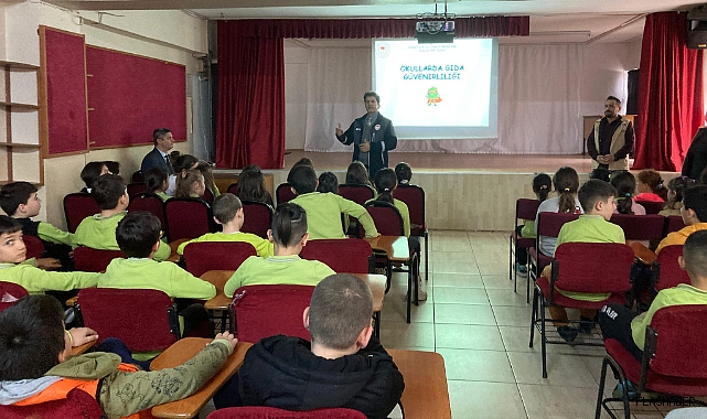 Sinop'ta öğrencilere sağlıklı alışkanlıklar kazandırılıyor
