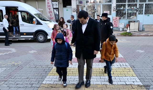 Sinop&#039;ta trafik farkındalık eğitimi