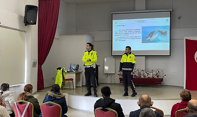 Sinop’ta trafik güvenliği eğitimi