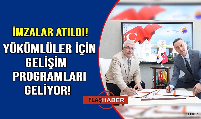 Sinop Üniversitesi'nden denetimli serbestliğe gelişim desteği