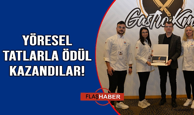 Sinop Üniversitesi, yöresel tatlarla üçüncülük getirdi