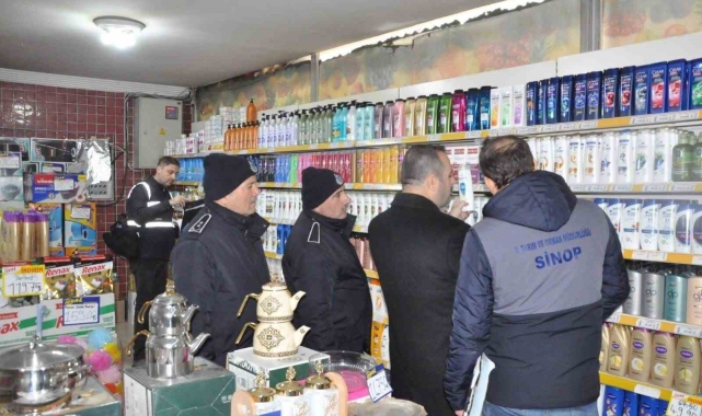 Sinop&#039;ta gıda denetimi