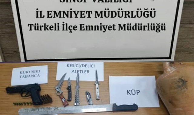 Sinop'ta uyuşturucu operasyonu: 2 gözaltı