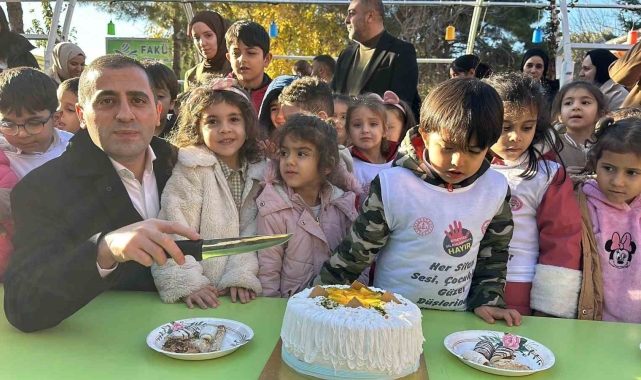 Siverek'te minik öğrencilerden büyüklere mesaj 'yılbaşında silah sıkmaya hayır'