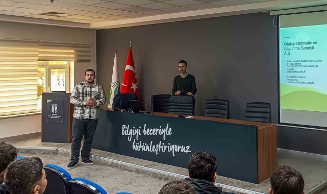 SUBÜ'de Mekatronik Mühendisleri Derneği konuşuldu