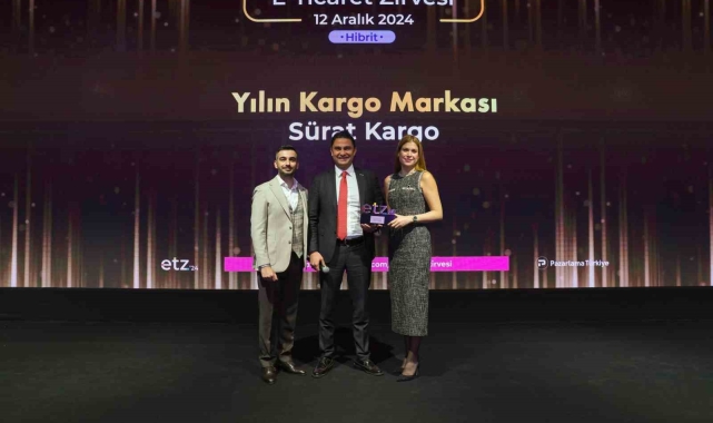 Sürat Kargo'ya 'Yılın Kargo Şirketi' ödülü