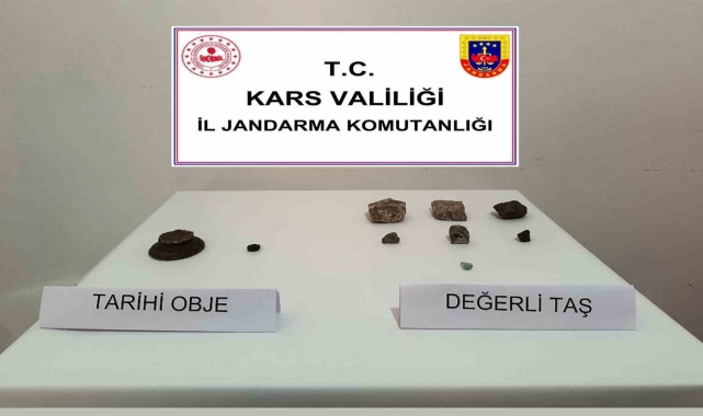 Susuz'da tarihi eser ele geçirildi