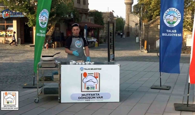 Talas'ın 'Mutfakta Dönüşüm Var' Projesi Avrupa'da ödüle koşuyor