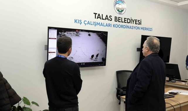 Talas'ta kar yağışı 724 takipte