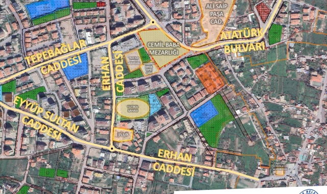 Talas'ta villa parselleri yeni yılda sahibini bulacak