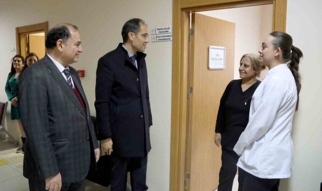 Talas'taki sağlık hizmetleri yerinde değerlendirildi