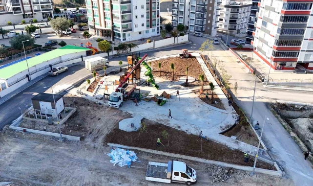 Tarsus Belediyesi, atıl alanı modern parka dönüştürüyor