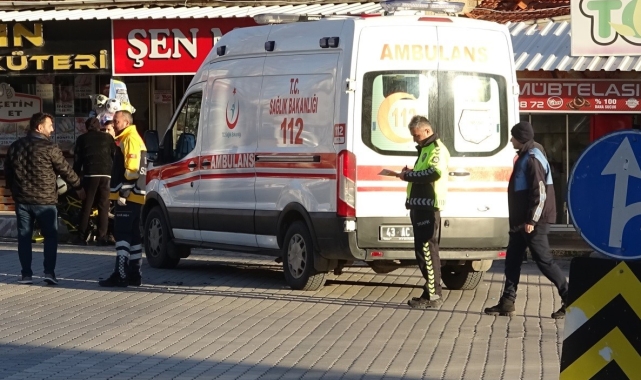 Tavşanlı'da otomobil ile motosiklet çarpıştı: 2 yaralı