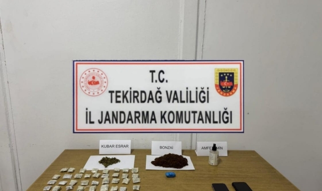 Tekirdağ'da uyuşturucu operasyonları: Çok sayıda madde ele geçirildi