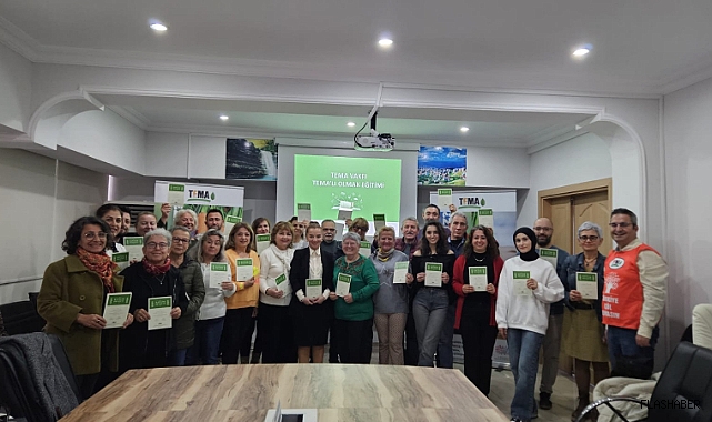 TEMA gönüllülerine “TEMA'lı olmak” eğitimi