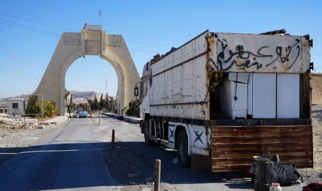 Teröristlerden alınan Tişrin Barajı görüntülendi