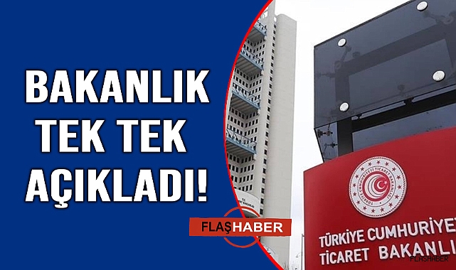 Ticaret Bakanlığı, İsrail ile ticareti durdurma sürecinin detaylarını açıkladı