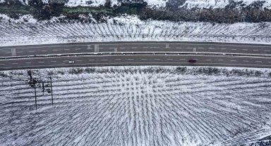 Tokat'ta görenleri hayran bırakan kış manzarası