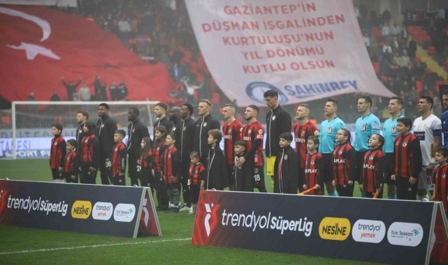 Trendyol Süper Lig: Gaziantep FK: 0 - Antalyaspor: 0