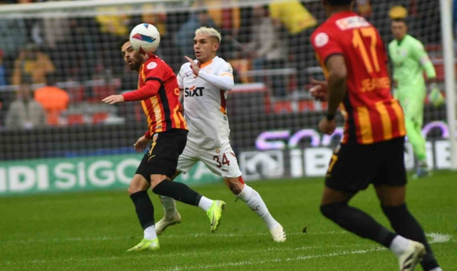 Trendyol Süper Lig: Kayserispor: 1 - Galatasaray: 2