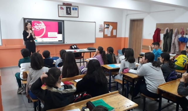Turhal'da öğrencilere sağlıklı beslenme eğitimi verildi