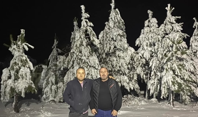 Ulus Dağı&#039;nda kar kalınlığı 30 santimi geçti