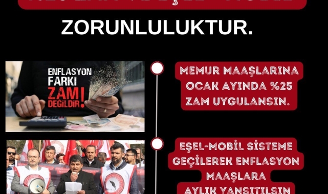 ÜNİPERSEN&#039;den memur maaşlarında eşel-mobil sistemi önerisi