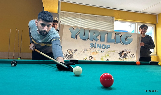 Üniversite öğrencileri bilardo turnuvasında yarıştı