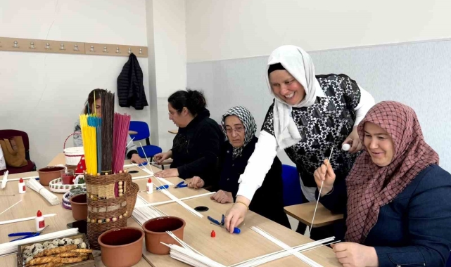 Unutulmaya yüz tutmuş sepet örücülüğü Hacılar'da canlanacak