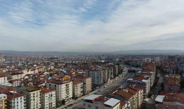 Uşak'ta konut satışları arttı