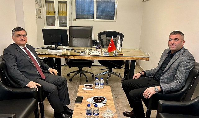 Vali Özarslan'dan Başkan Atay'a ziyaret
