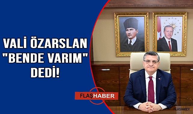 Vali Özarslan'dan destek çağrısı