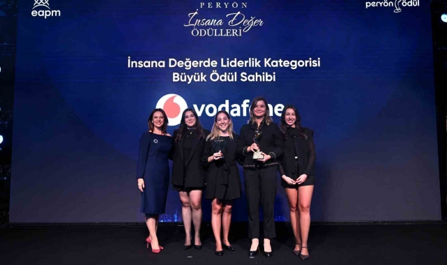 Vodafone İnsan Kaynakları'na PERYÖN'den ödül