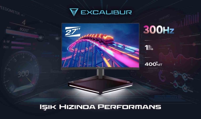 Yeni Excalibur 27" Curved Gaming Monitör satışa çıktı