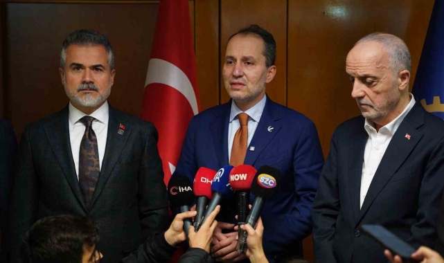 Yeniden Refah lideri Erbakan: "Büyümeden vermediğimiz payı da vereceğiz dersek 34 bin liralık bir asgari ücret çıkıyor"